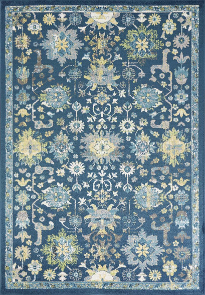 Kas Skyline 6415 Teal Mackenzie Rug