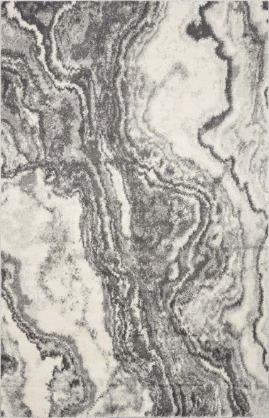 Kas Watercolors 6235 Ivory Grey Landscape Rug