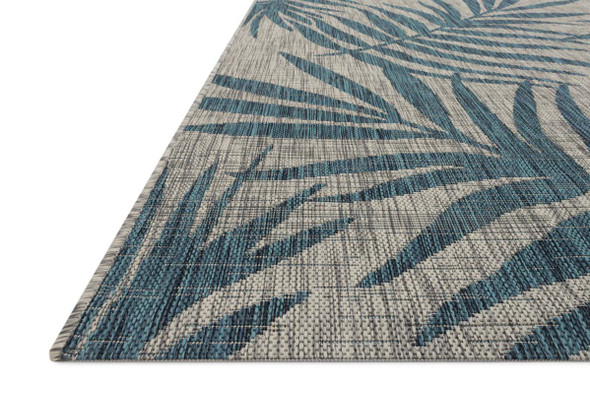 Loloi Isle IE-10 Grey Aqua Rug