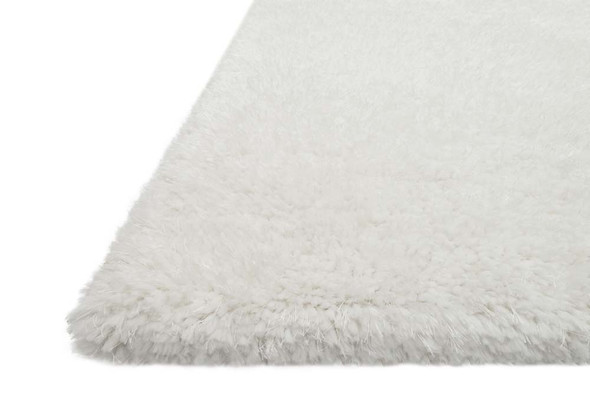Loloi Mila Shag MIL-01 White Rug