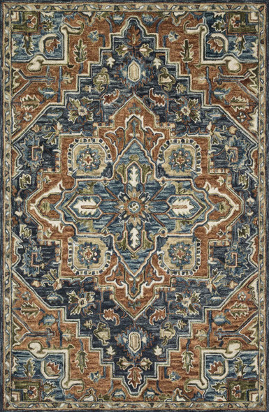 Loloi Victoria VK-16 Rust Multi Rug