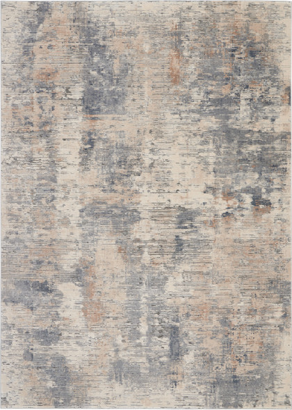 Nourison Rustic Textures RUS05 Beige Grey Rug