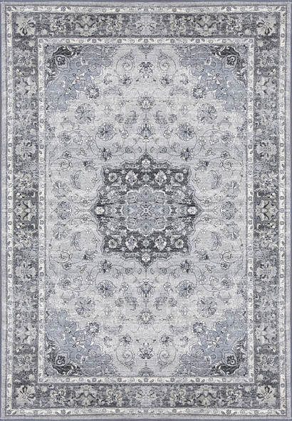 Dynamic Ancient Garden 57559 9656 Silver Grey Area Rug