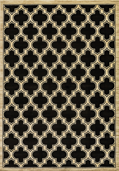 Dynamic Yazd 2816 090 Black Area Rug