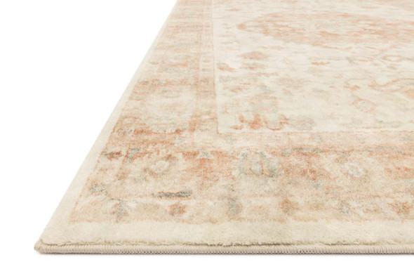 Loloi Rosette ROS-03 Ivory Terracotta Rug