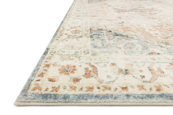 Loloi Rosette ROS-06 Clay Ivory Rug