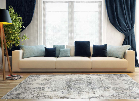 Dynamic Castilla 3558 950 Grey Blue Rug