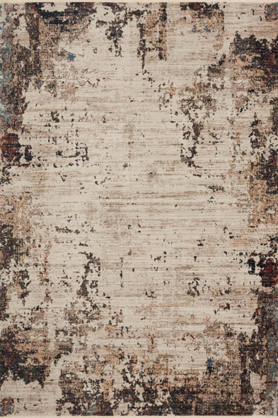 Loloi Leigh LEI-05 Ivory Charcoal Rug