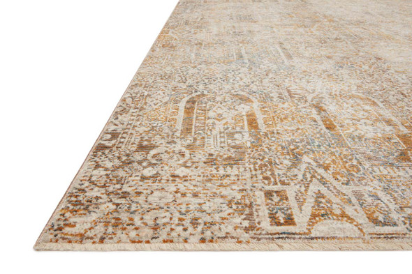 Loloi Lourdes LOU-05 Ivory Orange Rug