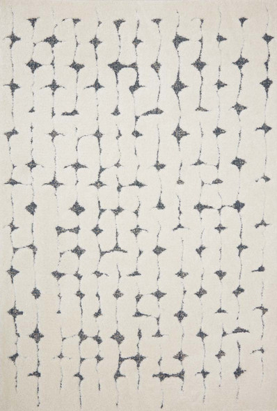 Loloi Hagen HAG-04 White Navy Rug