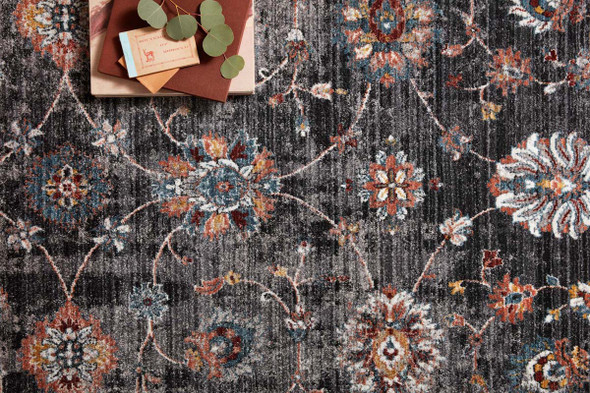Loloi Samra SAM-08 Charcoal Multi Rug