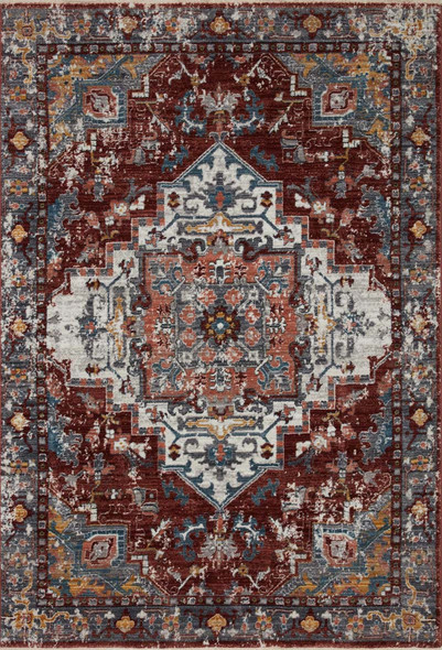 Loloi Samra SAM-10 Brick Grey Rug
