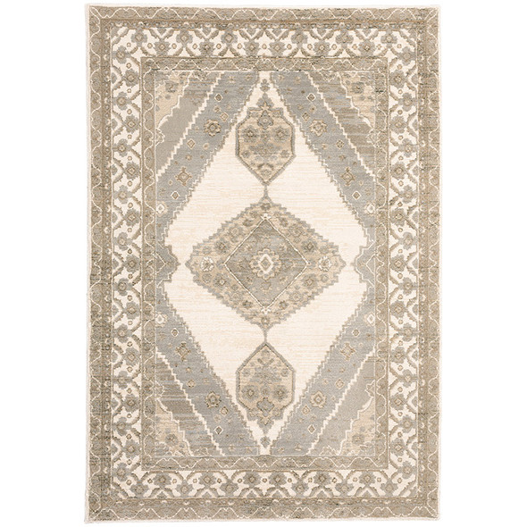 Oriental Weavers Andorra 298C0 Beige Ivory Traditional Area Rug