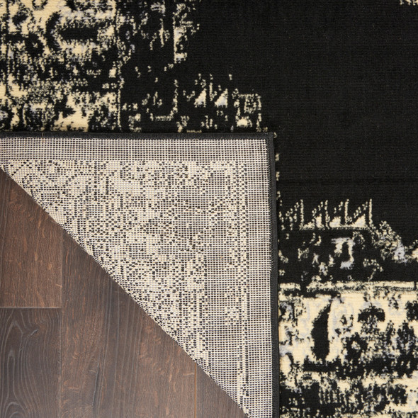 Nourison Grafix GRF14 Black Rug