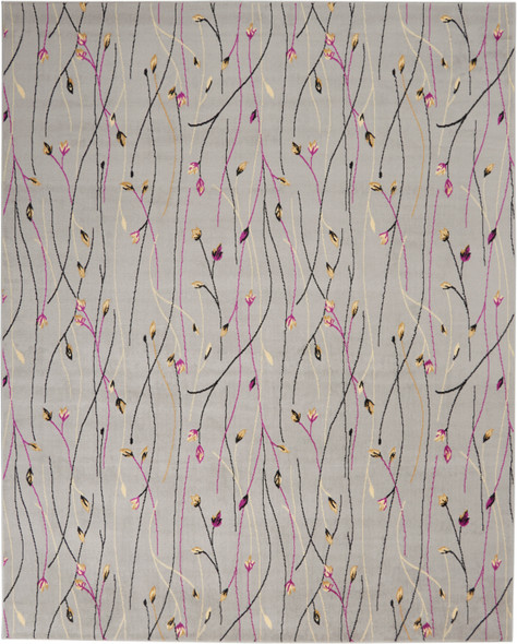 Nourison Grafix GRF15 Grey Rug