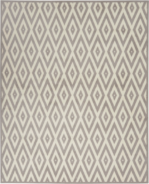 Nourison Grafix GRF18 White Grey Rug