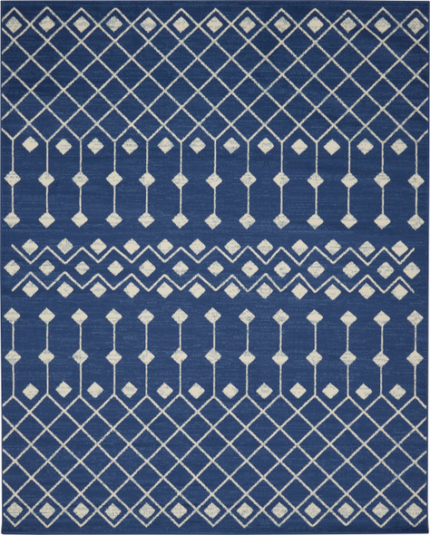 Nourison Grafix GRF37 Navy Rug