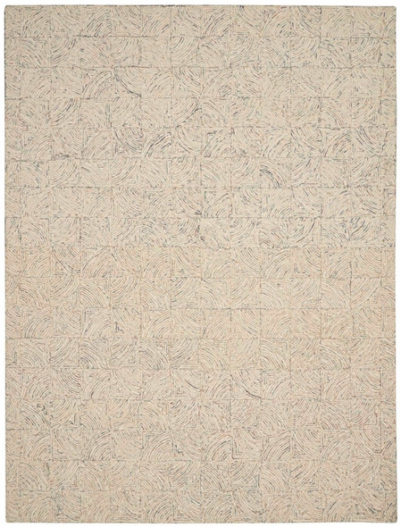 Nourison Interlock ITL05 Ivory Multi Rug