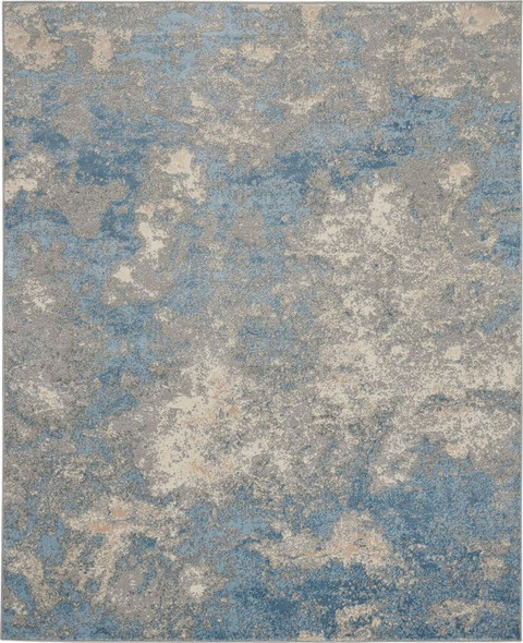 Nourison Joli IMHR1 Ivory Blue Rug