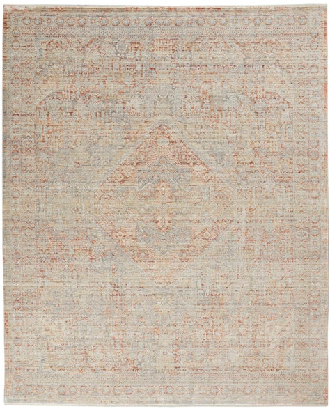 Nourison Lustrous Weave LUW02 Grey Brick Rug