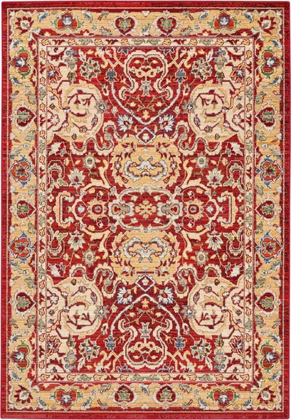 Nourison Majestic MST04 Red Rug