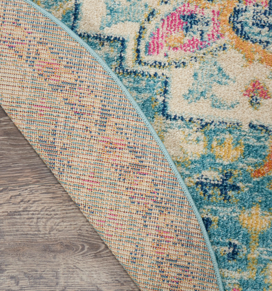 Nourison Passion PSN25 Ivory Light Blue Rug