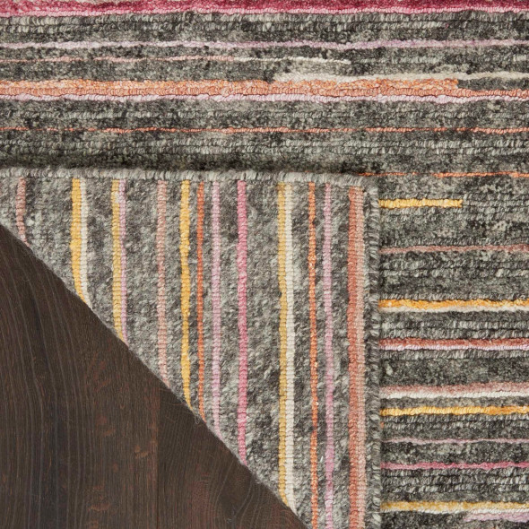 Nourison Plateau PAE01 Grey Flame Rug