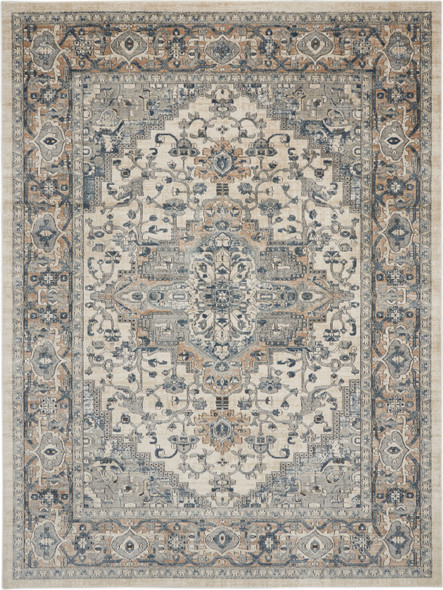 Nourison Quarry QUA05 Ivory Grey Rug