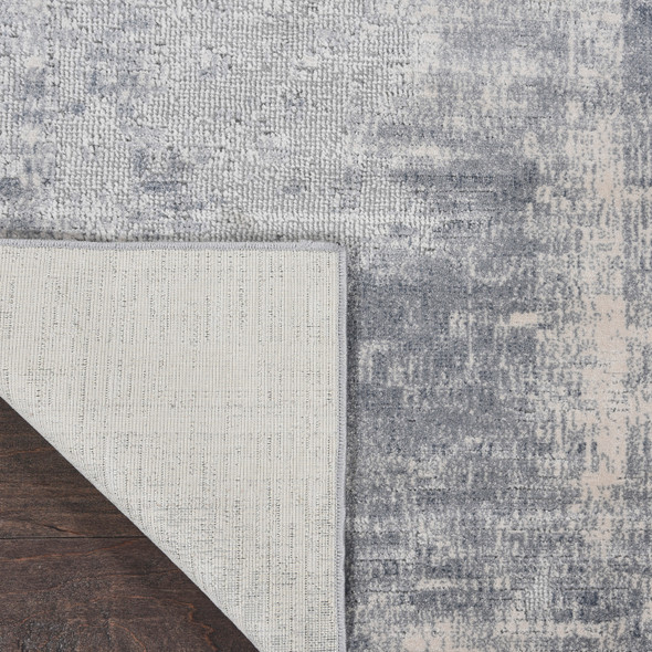 Nourison Rustic Textures RUS02 Blue Ivory Rug