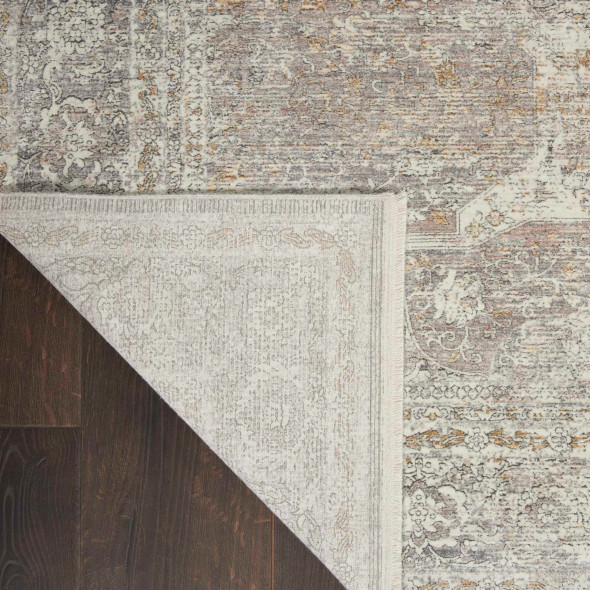 Nourison Starry Nights STN03 Silver Cream Rug