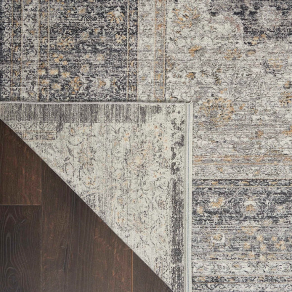 Nourison Starry Nights STN05 Charcoal Cream Rug