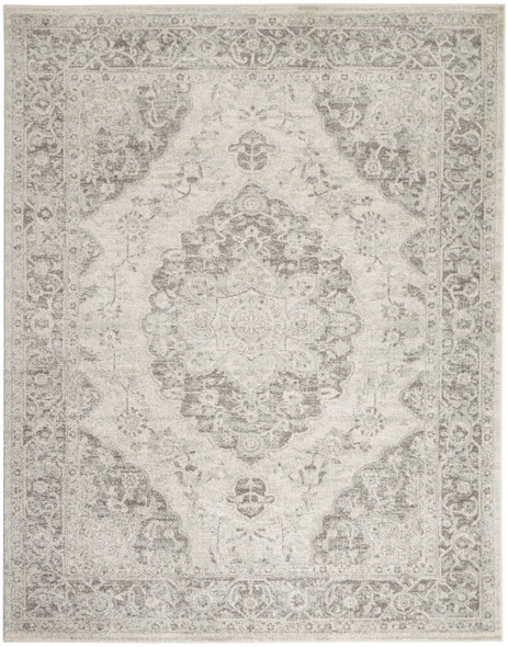Nourison Tranquil TRA05 Ivory Grey Rug