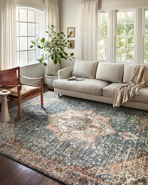 Loloi Saban SAB-01 Blue Multi Rug