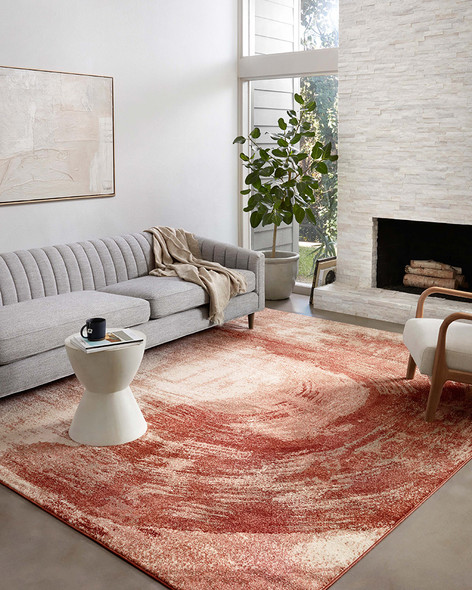 Loloi Spirit SPI-03 Rose Spice Rug