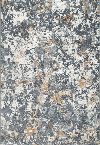 Dynamic Couture 52023 3616 Charcoal Copper Rug
