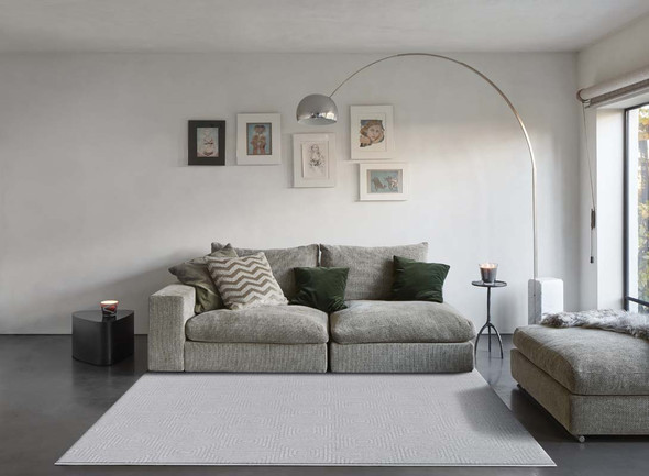 Dynamic Quin 41009 2121 Light Grey Rug