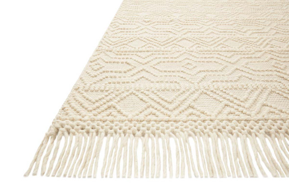Loloi Noelle NOE-04 Ivory Ivory Rug