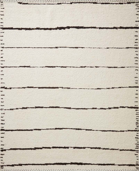 Loloi Roman ROM-05 Ivory Black Rug