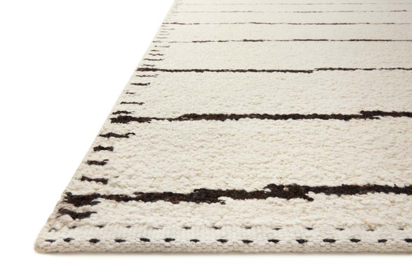 Loloi Roman ROM-05 Ivory Black Rug
