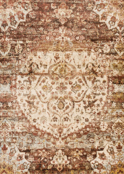 Loloi Anastasia AF-06 Rust Ivory Rug