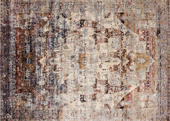 Loloi Anastasia AF-08 Slate Multi Rug