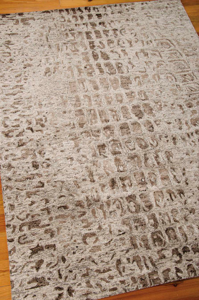 Nourison Gemstone GEM06 Smokey Quartz Rug