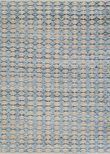 Couristan Nature's Elements Nautical Ripples 8265-0461 Wheat Denim Rug