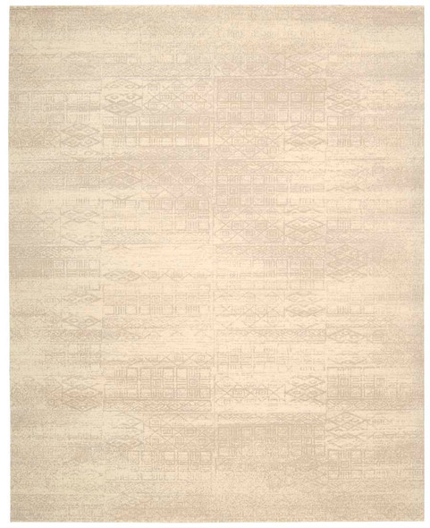 Nourison Silk Elements SKE21 Bone Rug