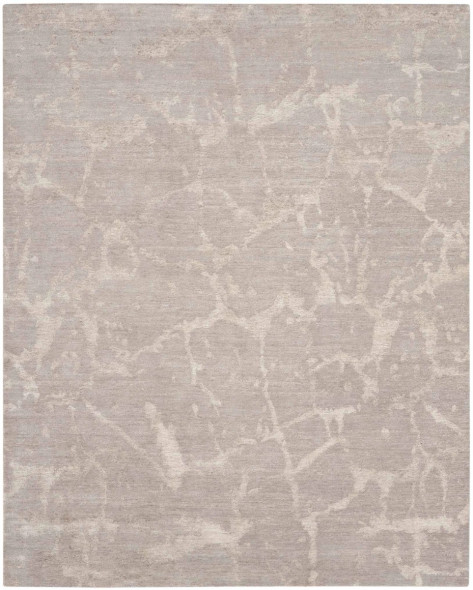 Nourison Silk Shadows SHA02 Silver Rug
