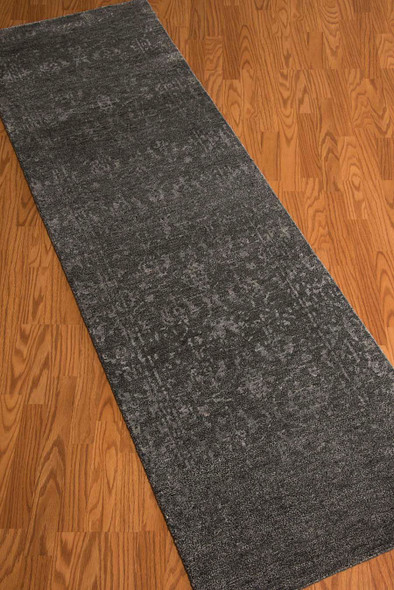 Nourison Silk Shadows SHA15 Blue Stone Rug