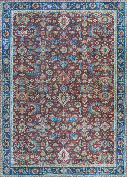 Couristan Pasha Kerman 4693-0931 Cabernet Rug