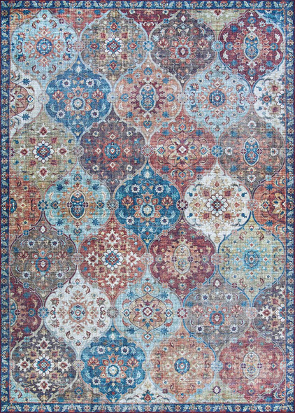 Couristan Pasha Lola 4717-0717 Multi Rug