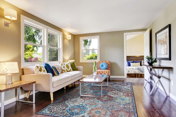 Couristan Pasha Lola 4717-0717 Multi Rug