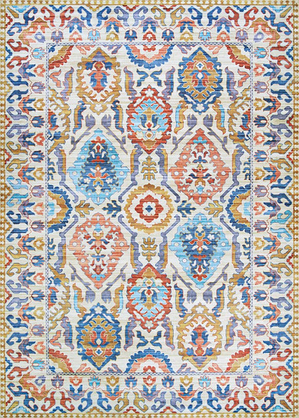 Couristan Pasha Tribal 5076-0076 Ivory  Rug